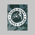 Good Night White Pride  hrubá maskáčová mikina na zips s kapucou vzor Nightcamo-Nočný maskáč "Splinter"